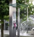 Neue Telefonzelle in Deutschland 2001