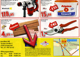 Kleingedrucktes zu Dauertiefpreisen