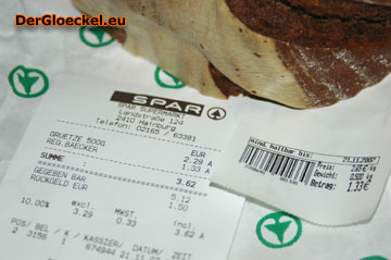 SPAR wollte das Brot mit der Verpackung wiegen und verkaufen - der mündige Konsument reagiert