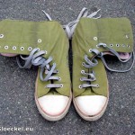 Das Paar der modischen Boxerschuhe