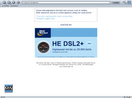 Screenshot von firewallinfo.de - die Einblendung von Host Europe