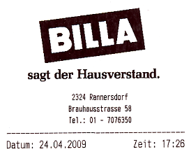 BILLA Rannersdorf